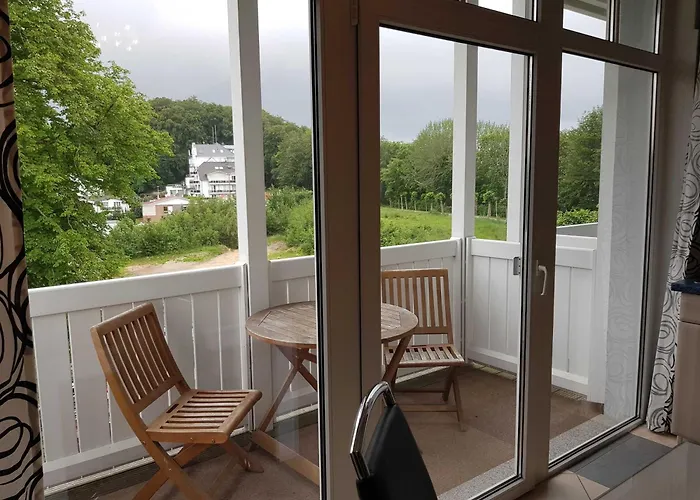 Manhatten Balkon Mit Seitlichem Ostseeblick Apartment Sellin (Rugen)